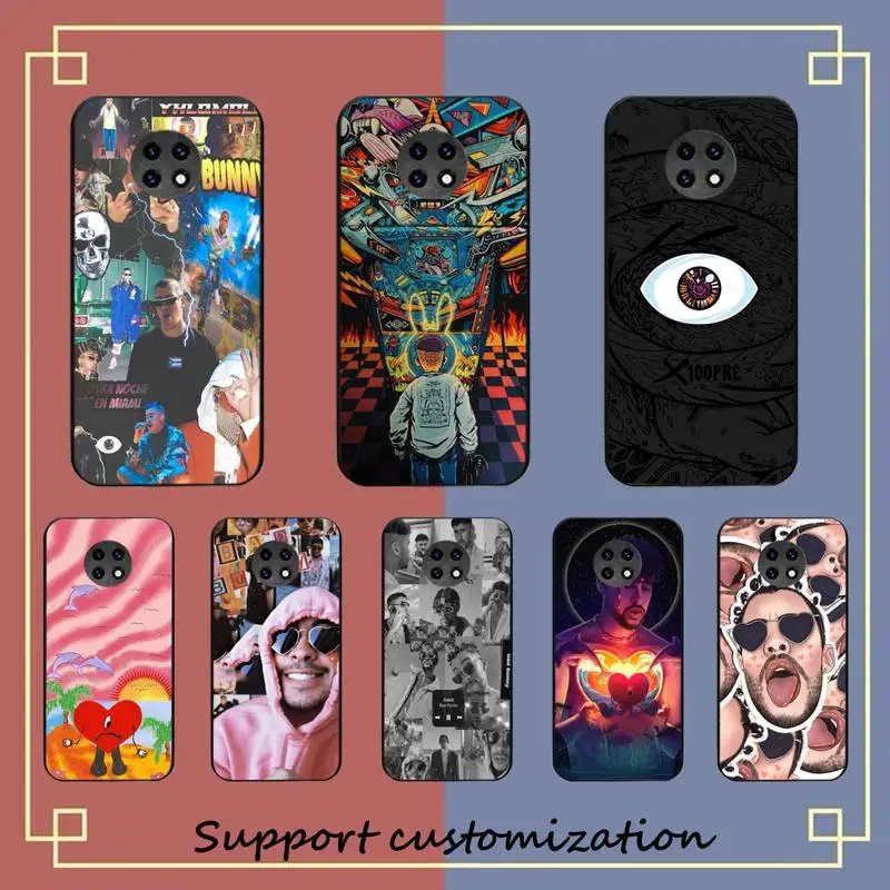 

Yo Perreo Sola Bad Bunny Maluma Phone Case For Xiaomi Redmi Note 8A 7 5 Note 8pro 8T 9Pro TPU Coque for note 6pro