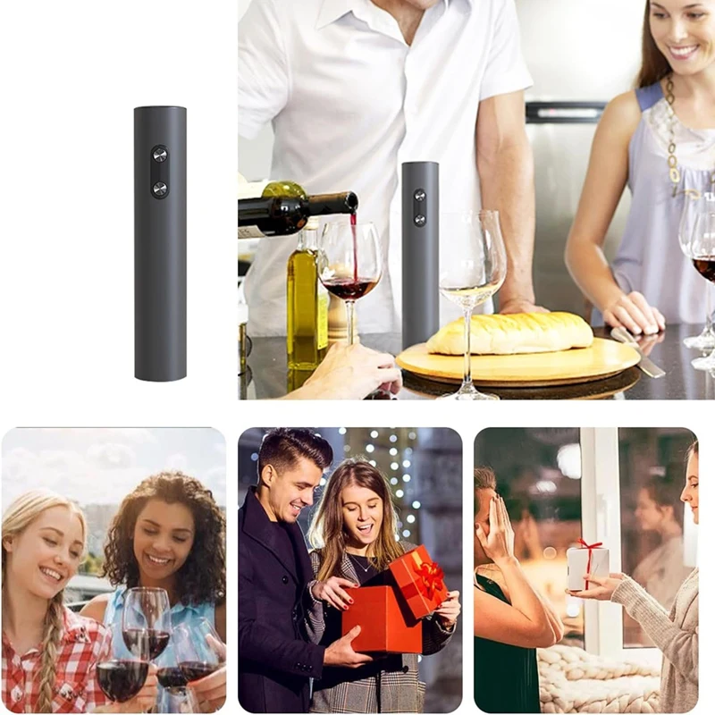 j otwieracza do butelek wina elektryczne otwieracze automatyczny korkociąg na wino baterie dla miłośników jako prezent