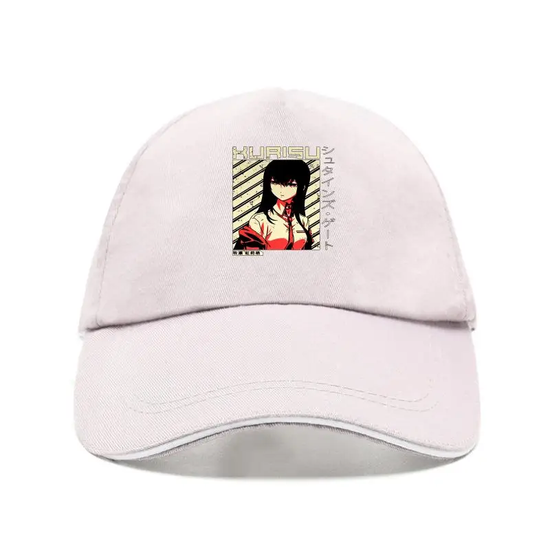 

Новейшая аниме-шапка для мужчин Steins Gate 0 Makise Kurisu, новая индивидуальная Кепка из натурального хлопка с плоским козырьком