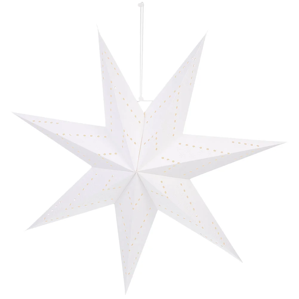 

Star Paper Lantern Lamp Lampshade Christmas Shade Hanging Light Tree Ceilingpentagram 3D Ornament Decoration Lanterns Ornaments