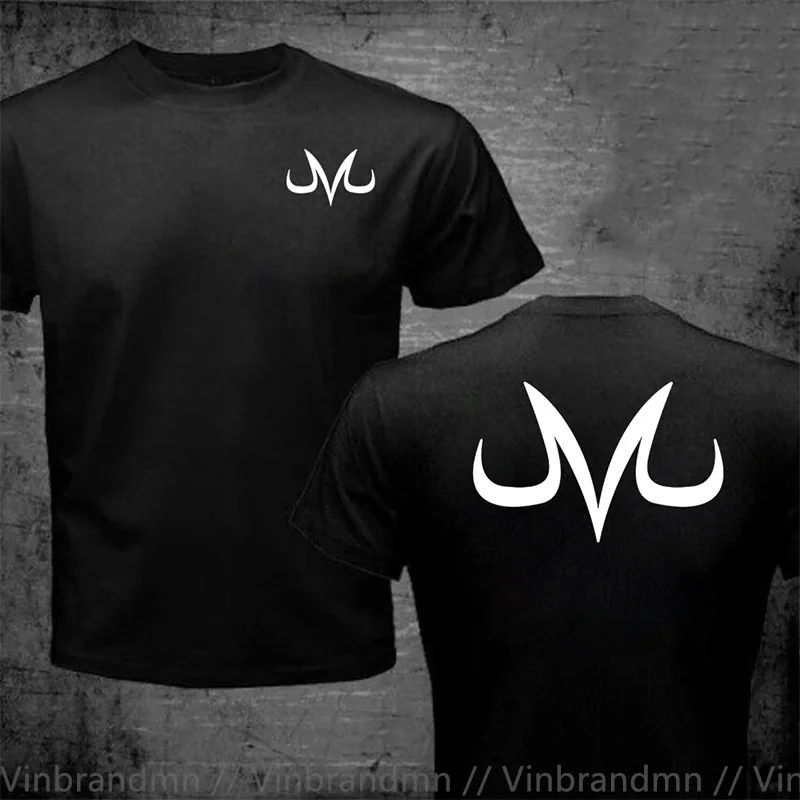 Футболка мужская с японским принтом манга Вегета аниме Z модная Повседневная