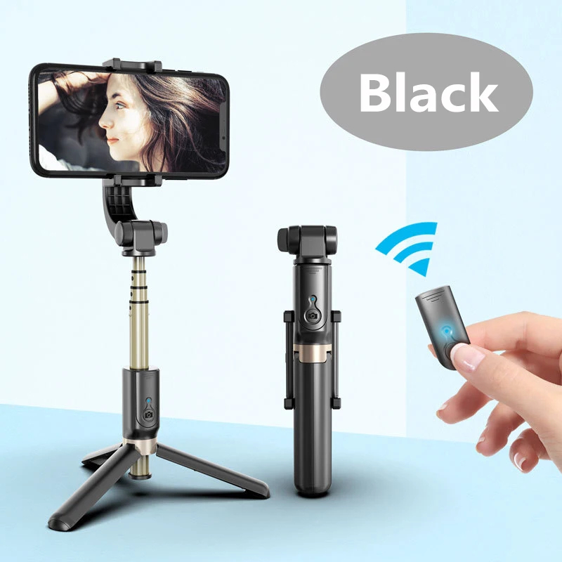 

Stabilizer Aluminium Alloy Rotating Wireless Protable Durable Tripod Phone Holder Abs Anti-shake For Phone