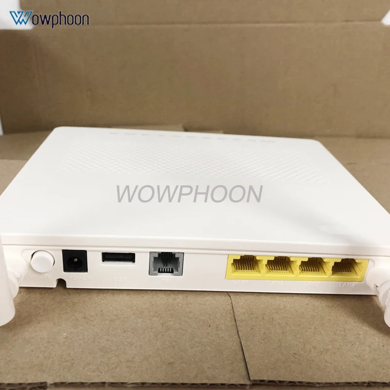 50 шт. EG8141A5 SC UPC gpon ont 1GE + 3FE 1tel USB wifi английская прошивка FTTH onu Wi-Fi модем только ONU |