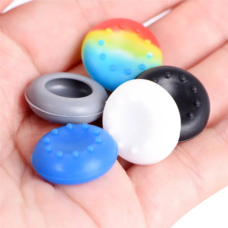 

10pcs Rubber Silicone Cap Analog Controller Silicone Cap Cover Thumb Stick Grip For PS3/PS4 For XBOX 360 Thumb stick Cap Cover