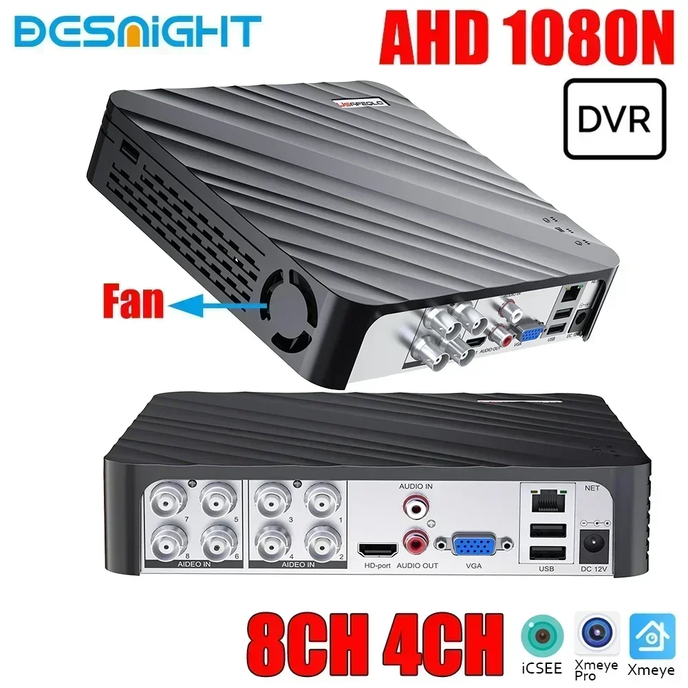 

Besnight 4/8 Channel AHD/N DVR 1080P Video Recorder