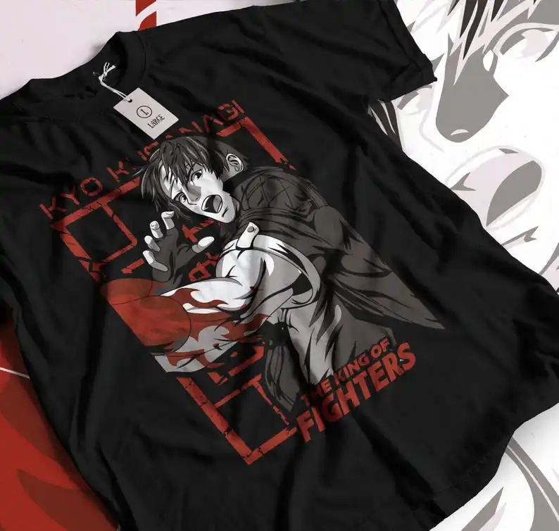 Высококачественная футболка унисекс Kyo Kusanagi KOF98