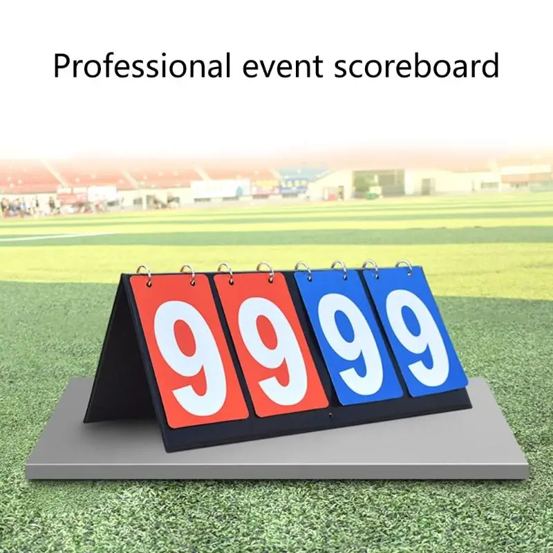 Фото R53E Tabletop Bableboard Flippers Sports Sports Spart Board Board MultiSport Score Bockboard Heveers легко использует №5
