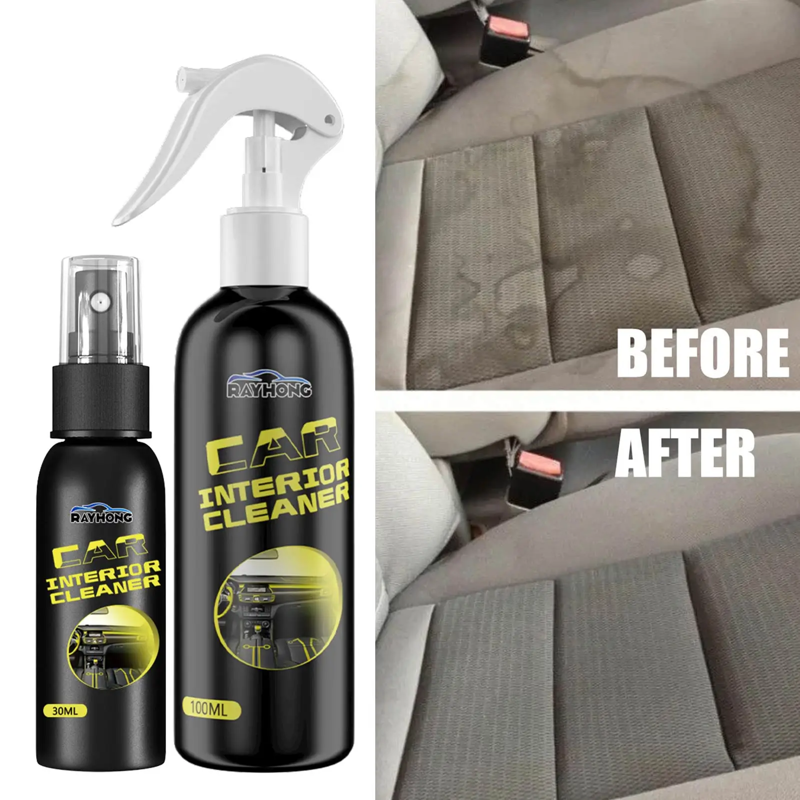 

30ml/100ml Plastic Renovator Wax Polish Plastic Restore Cleaner Multi-purposes Car Interior Spare Parts Seat Leather Liquid