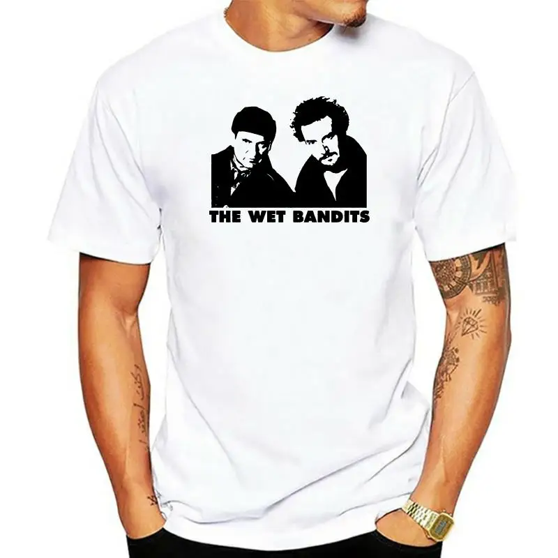 

Alone Movie T-Shirt Holiday Christmas Tee T Shirt Home The Wet Bandits