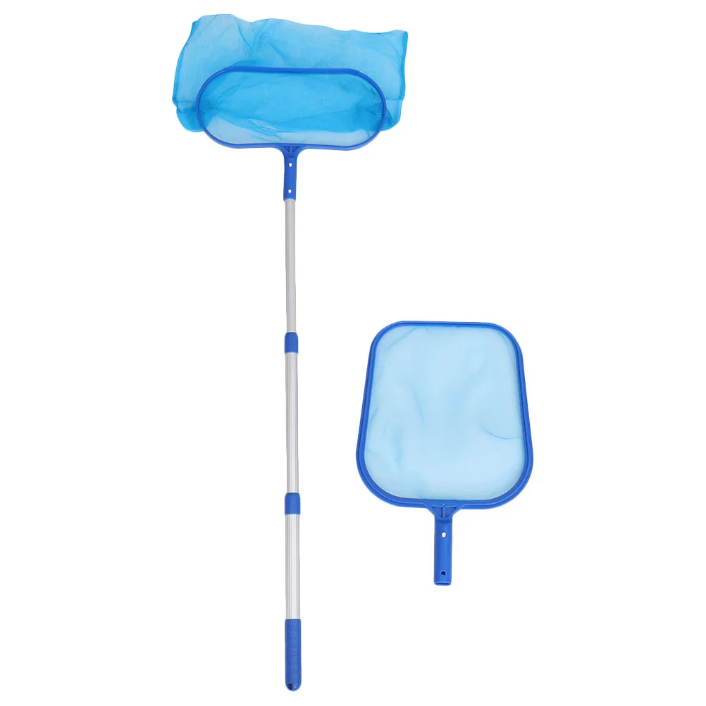 

1 Set Fine Mesh Leaf Skimmer Outdoor Pool Scoop Net Shallow Water Pond Cleaning Net