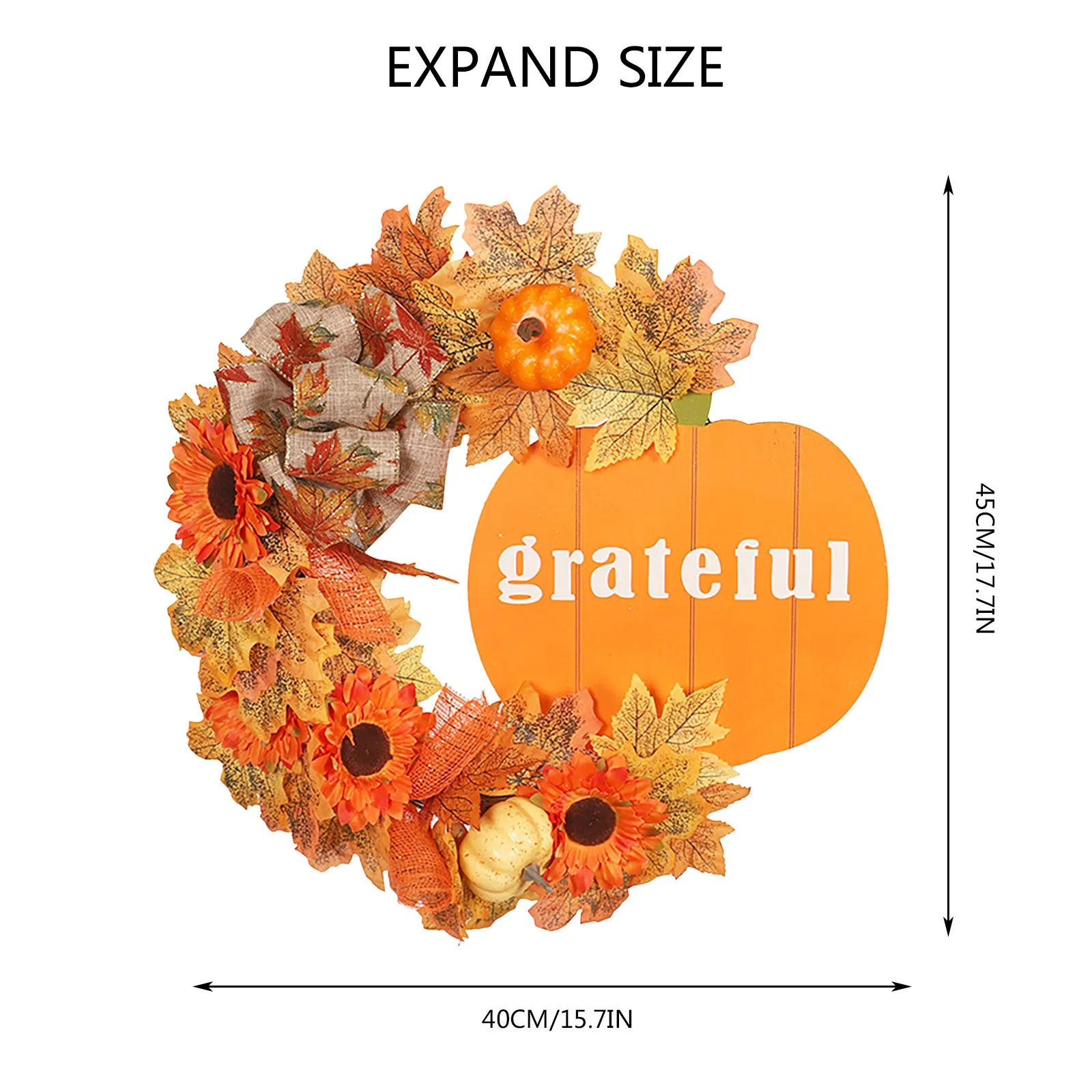 

Valentine's Wreaths Valentines Wreaths Valentines Wreath Outdoor Thanksgiving Maple Leaf Sunflower Pumpkin Autumn Front Door