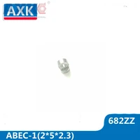 axk 682zz abec 1 10pcs 2x5x2 3mm rcs model cs682 miniature ball bearings 6182zz