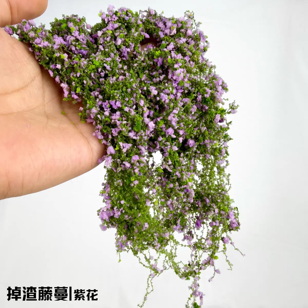 Фото Миниатюрная модель цветущей лианы для создания сцен, материал для DIY-диорам, декор для микроландшафта, для кукольного домика и железнодорожных макетов №4