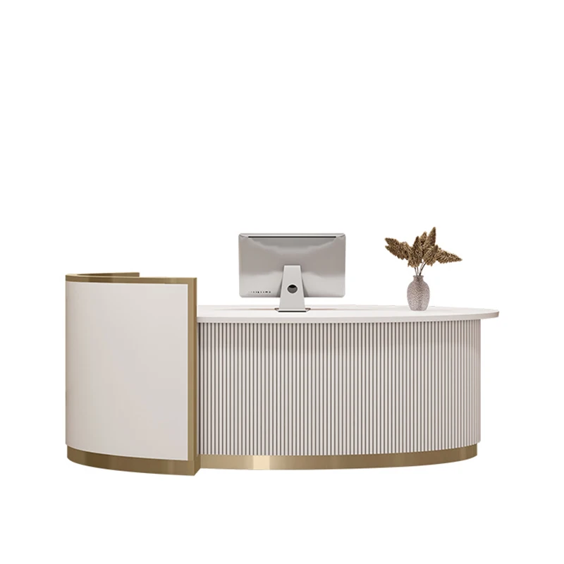 Элегантный офисный стол Fisktion прием бизнес-магазин мебель целлюлозы церковь