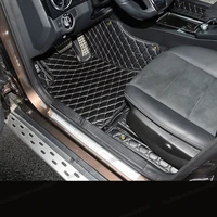 leather car floor mats for mercedes benz glk 280 300 350 250 2008 2009 2010 2011 2012 2013 2014 2015 x204