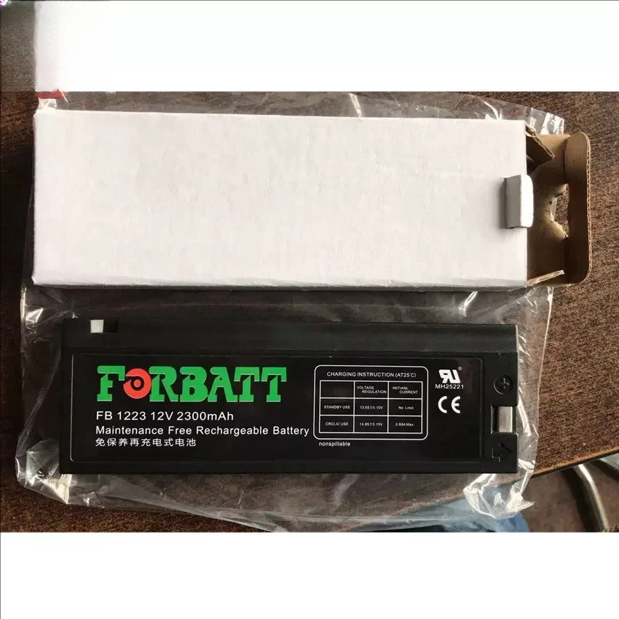 Фото Свинцово-кислотный аккумулятор FORBATT FB1223 12В 2300мАч для мониторов Mindray PM7000, PM8000, PM9000, MEC1000 №3