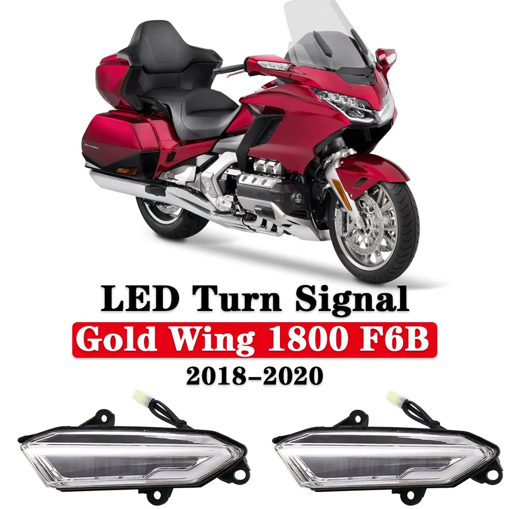 

Фотовспышка Gold Wing 1800 для переднего бокового зеркала заднего вида для Honda GL1800 GL 1800 F6B 2018-2020