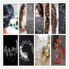 Тиары для невесты, обруч с краснымизолотыми листьями и маргаритками, цветочное украшение для волос с жемчужинами, свадебные аксессуары для волос для невесты