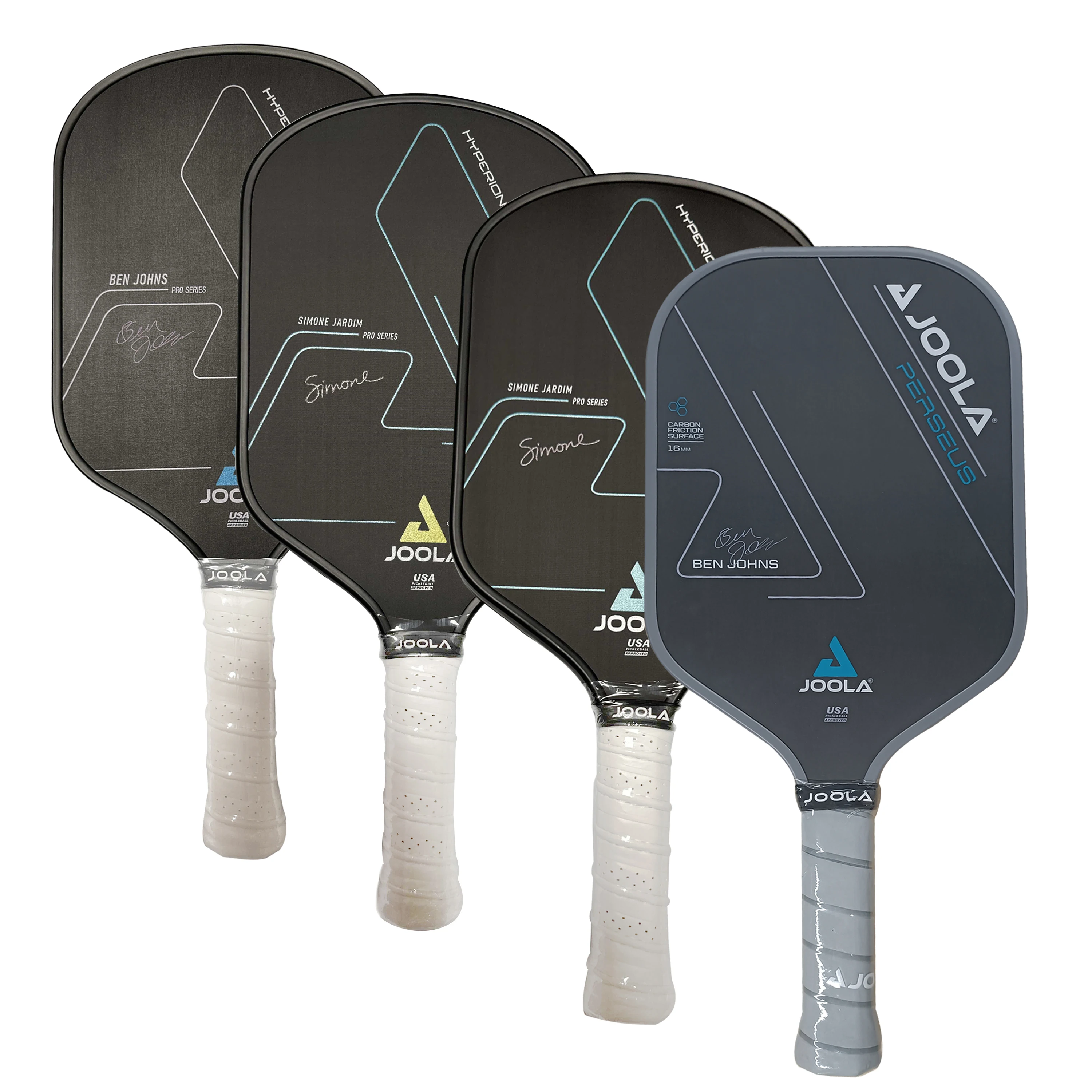 

JOOLA Simone Jardim Hyperion Ben Johns Hyperion CFS 16 Carbon Fiber Pickleball Paddle Graphite Paddle