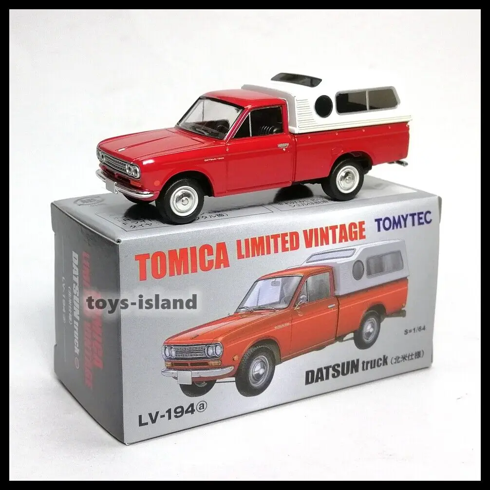 

Tomica Vintage LV-194a Datsun Truck North American specification TOMYTEC DieCast Model Car Collection Limited Edition Hobby Toys