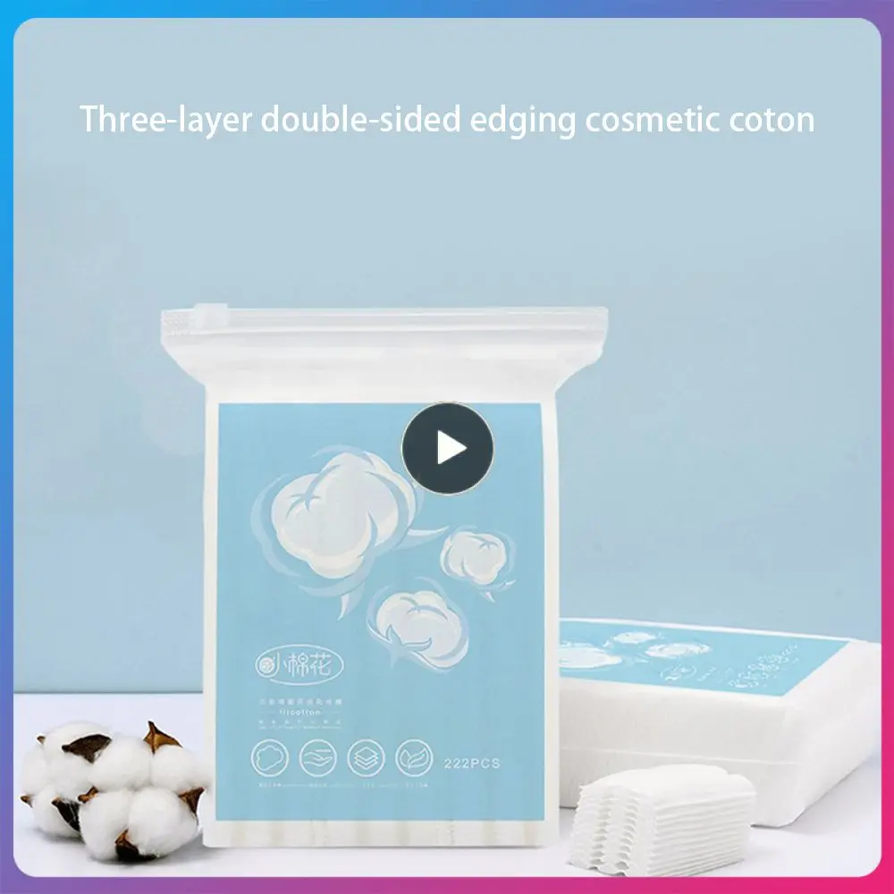 

High-quality Materials Cotton Pad Multipurpose Use Effective Makeup Remover Elastic Face Towel Makeup Remover Hypoallergenic