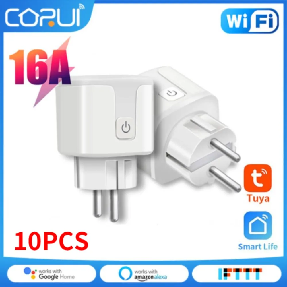 

Умная розетка с голосовым управлением, 16 А, Wi-Fi