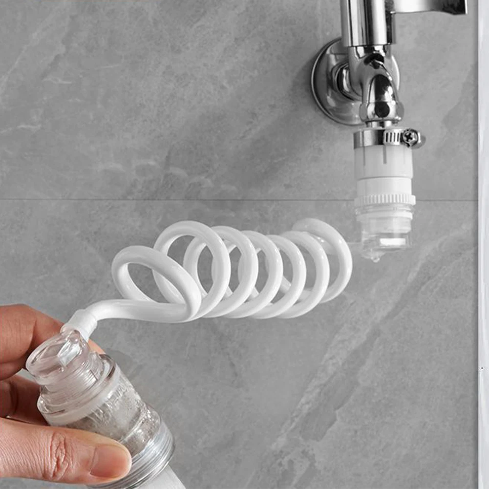 Угловой смеситель для кастрюли с удлинителем шланга Вращающаяся насадка ванной