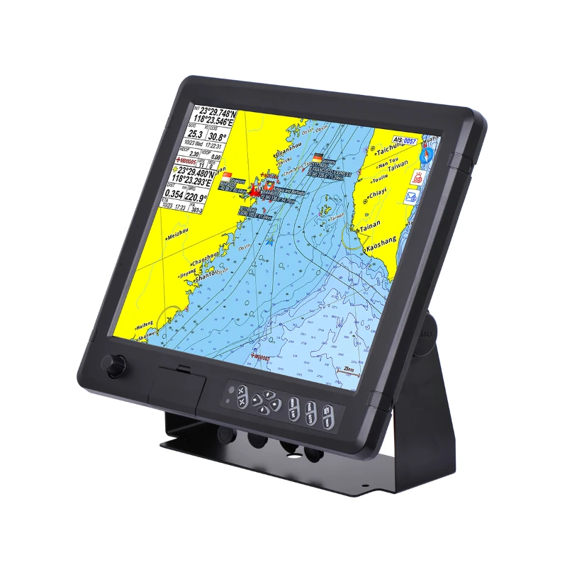 

Marine electronics AIS class B GPS chart plotter big size HM-5900 15 inch display with CE certificate NMEA0183 interface