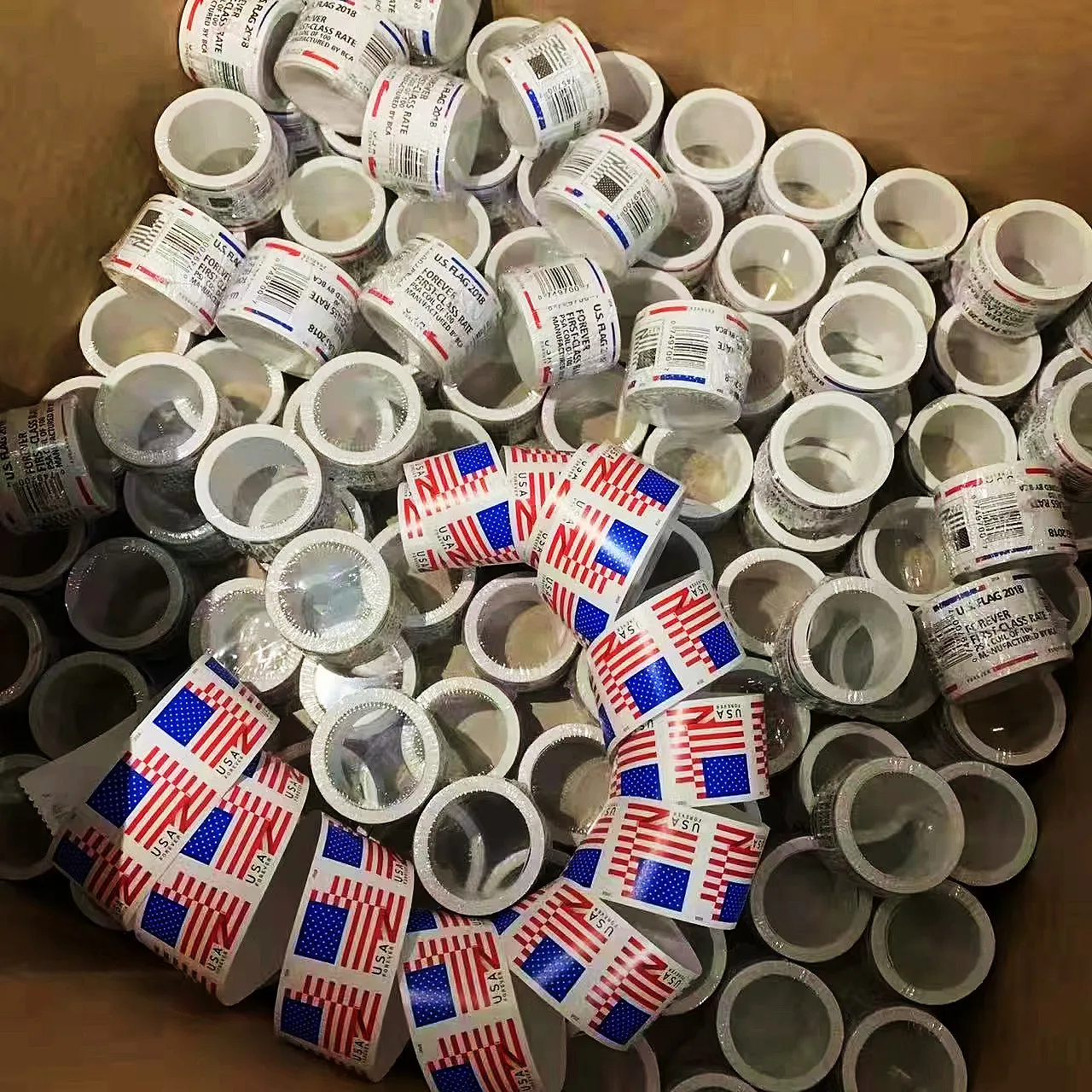 

Flag Stamps - Forever 2017/2018/2019 (100 pcs/roll)