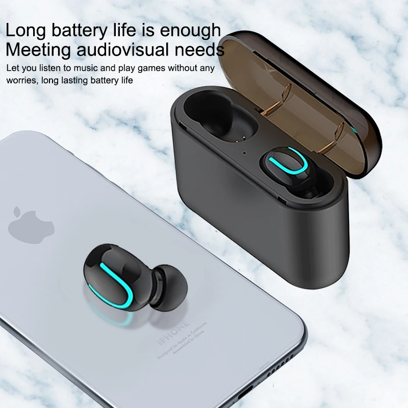 JIMARTI Q32 Bluetooth-наушники Беспроводные наушники Blutooth 5 0 Handsfree-наушники Спортивные