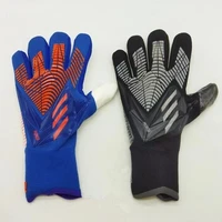 new gloves latex finger protection child adults soccer football goalie gloves non slip durable soccer gloves