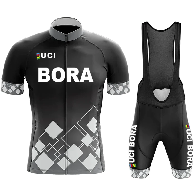 

Cycling Clothes Men Road Bike Uniform Jersey Man Pro Team 2023 UCI BORA Clothing Complete Pants Men's Jacket Tricuta Bib Mtb Set