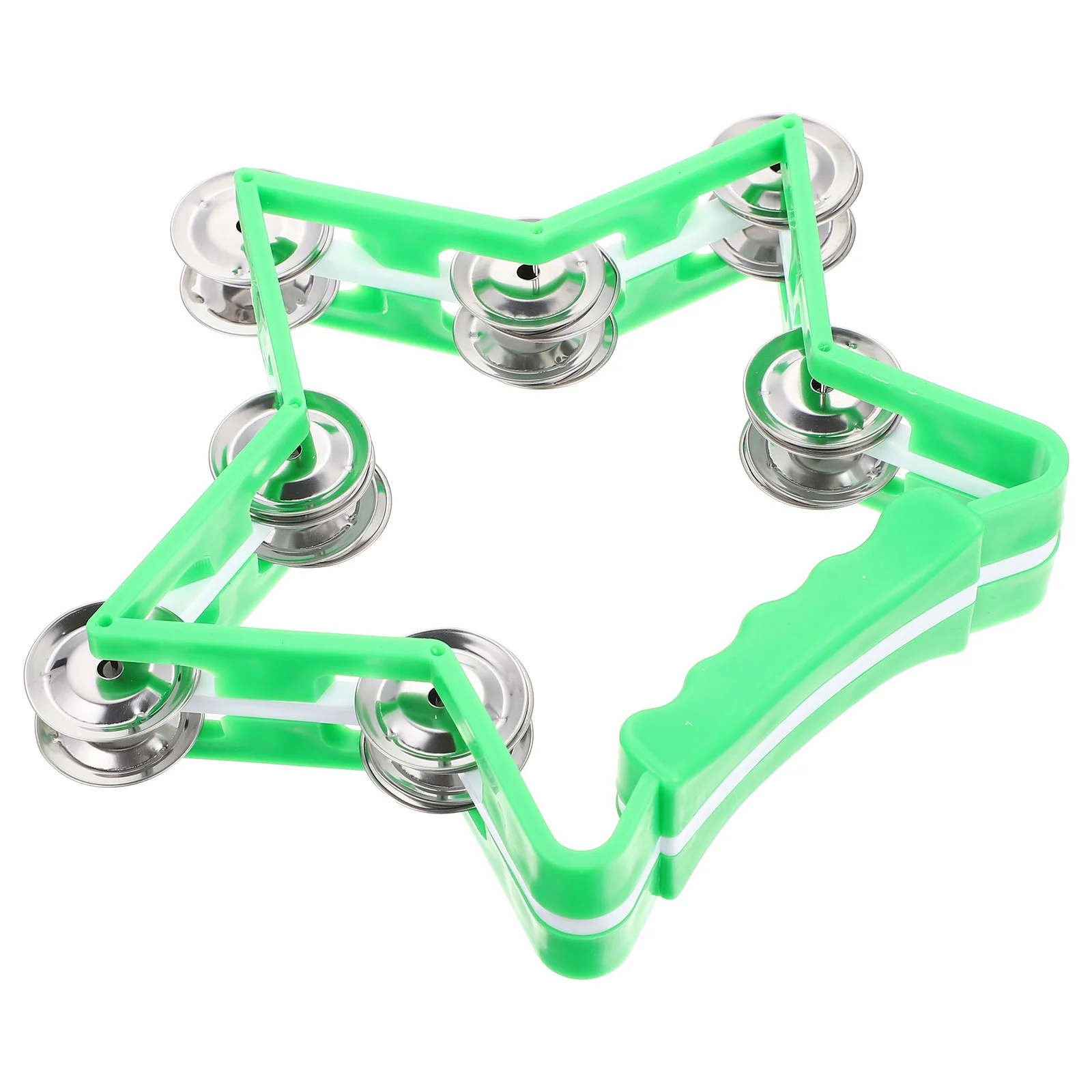 

Musical Bell Bells Hand Percussion Tambourine Instrument Shaker Party Star Handheld Shaped Tambourines Toys Rhythm Rattle Jingle