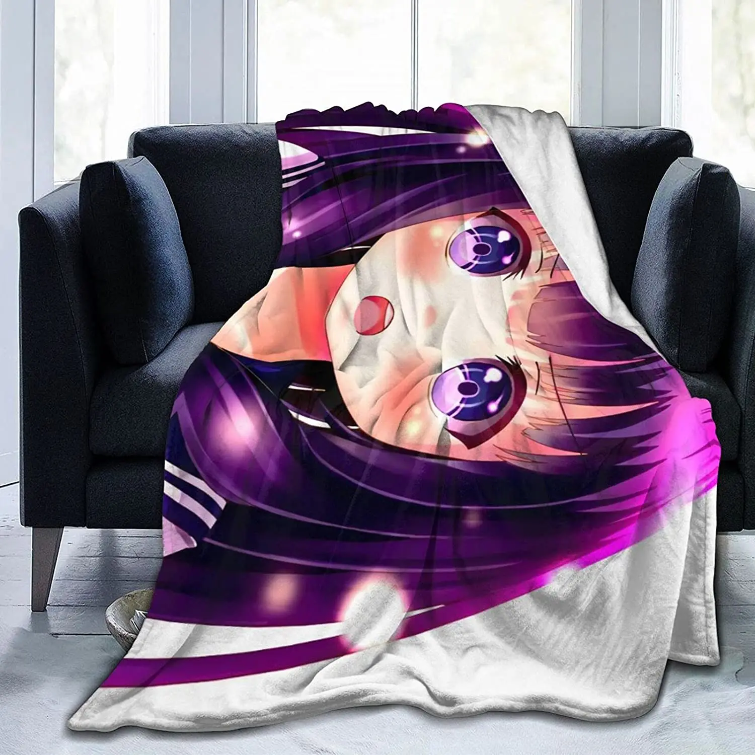 

Shouko Kirishima Fluffy Soft and Comfortable Blanket, Anime Warm Embrace of Sympathy