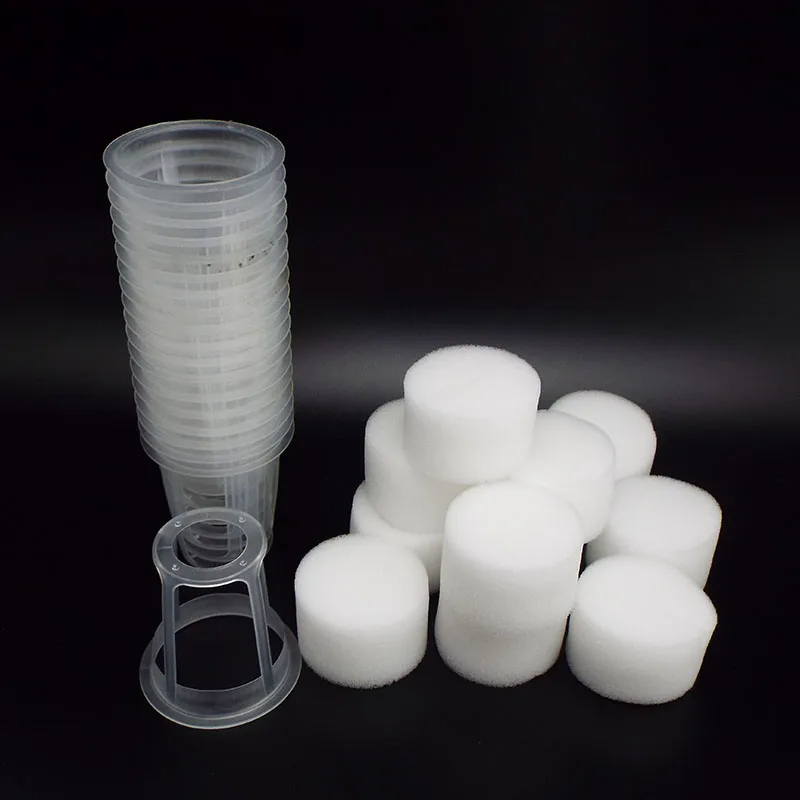 20 шт. губка без почвы гидропонная горшки для овощей воротник клонирования