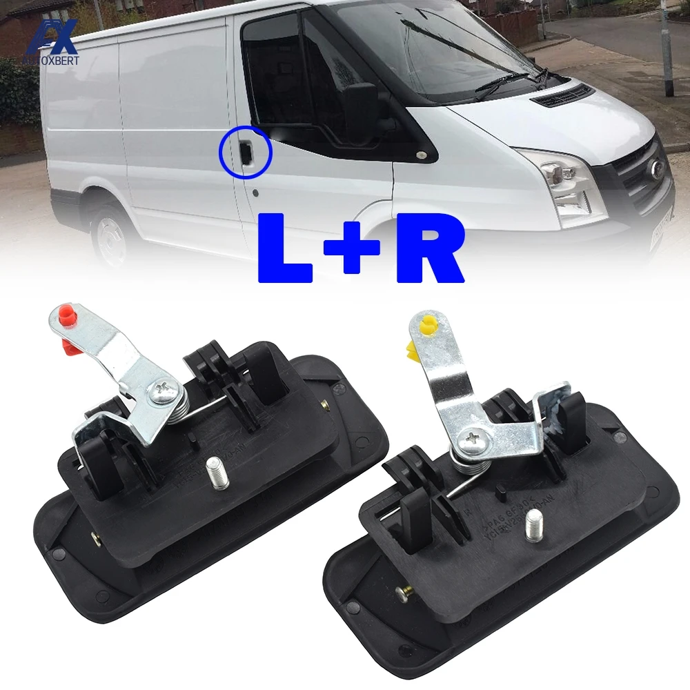 

Наружная дверная ручка для Ford Transit Van MK6 MK7 2004-2013 VH VJ VM Van, передняя левая и правая стороны водителя пассажира, 2 шт.