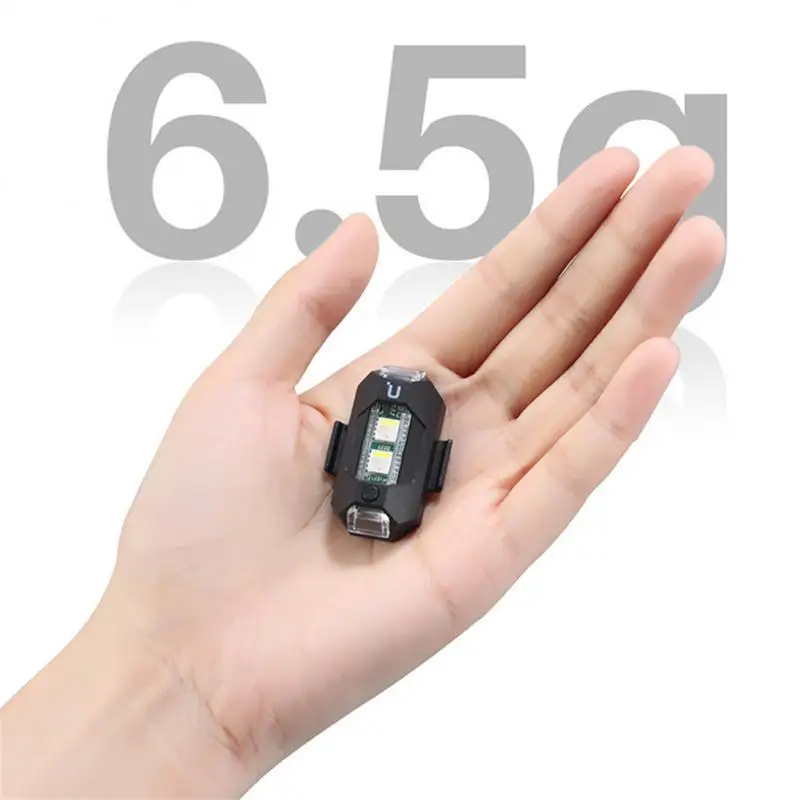 

RU ulanzi DR-02 3 Light Color 9 Lignting Mini Drone Strobe Light Lightweight+Battery Anti-collision for Dji MAVIC Mini Pro MAVIC