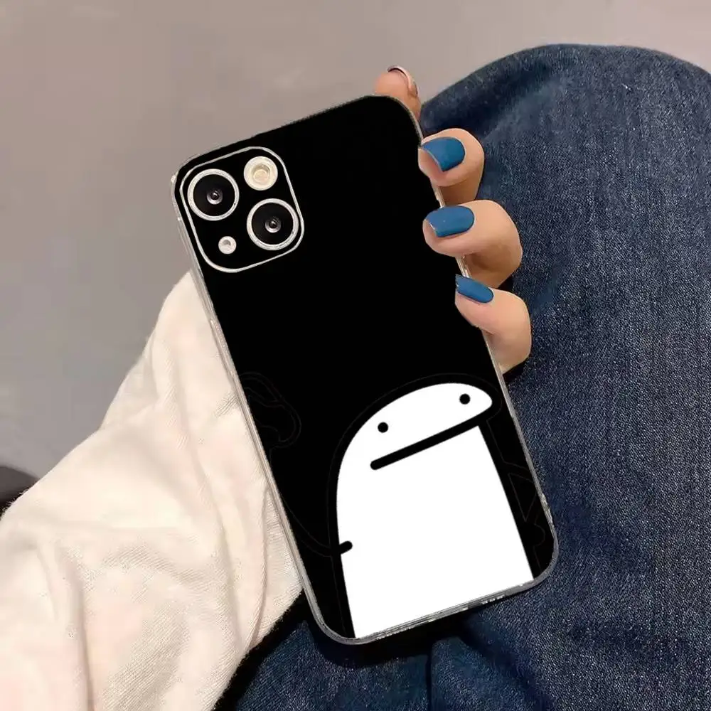 Фото Забавный чехол S-Stickerman F-Flork для iPhone 17, 16, 14, 13, 12, 11, 15 Mini Pro Max, прозрачная накладка №4