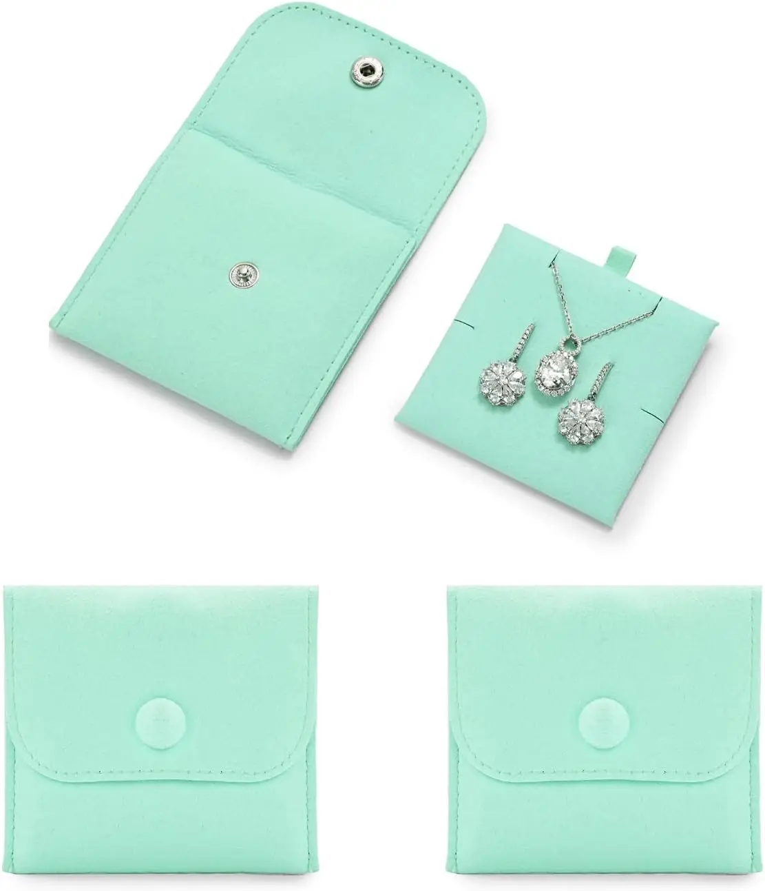 

Комплект из 20 мешочков для украшений из бархата