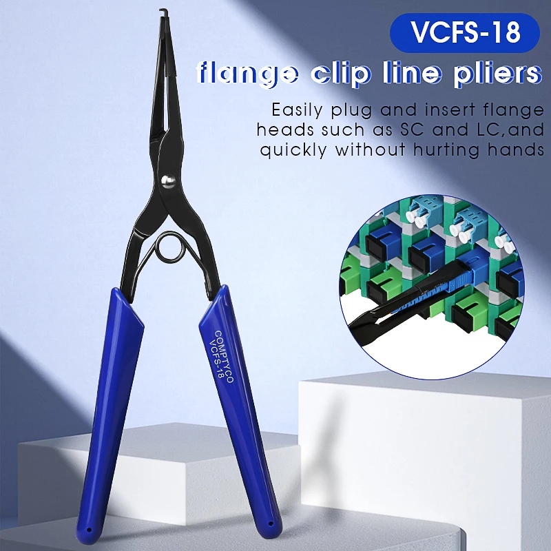 

New SC/LC Fiber Optic Connector Plug and Clamp Pull Tool Fiber Optic Room Tools VCFS-18