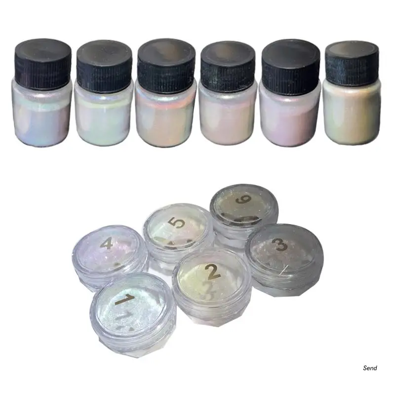 

Diamond Chameleon-Powder Epoxy Resin Shimmer Dye Mica Powder for Epoxy Resin Candle Making Bath-Bomb Slime-Nail Art