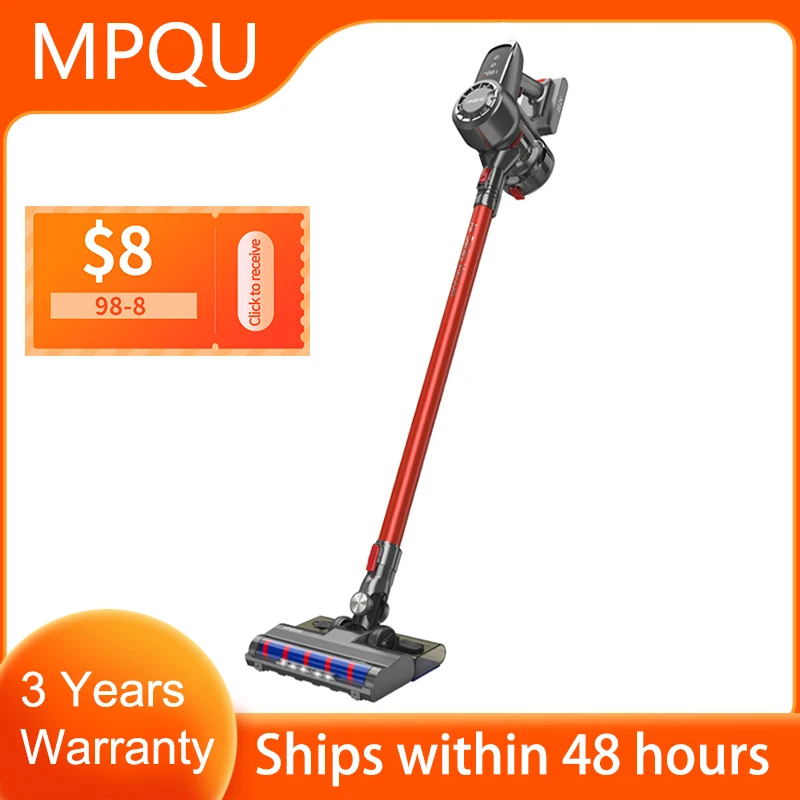 Ручной беспроводной пылесос со светильник кой для дома Портативная стиральная