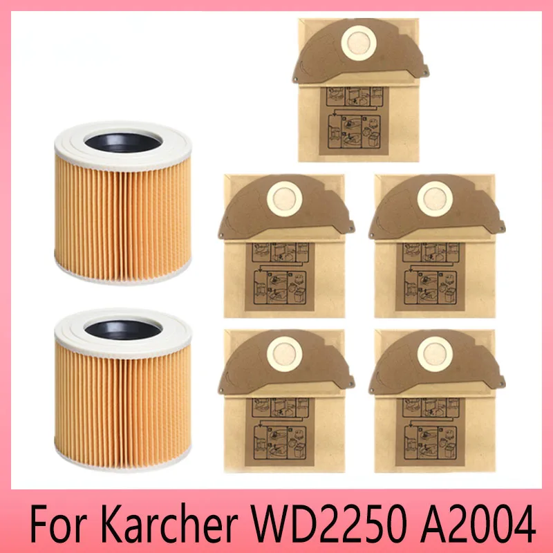 

Мешки для пылесоса Karcher WD2.250 WD2250 A2004 A2054 MV2 WD2