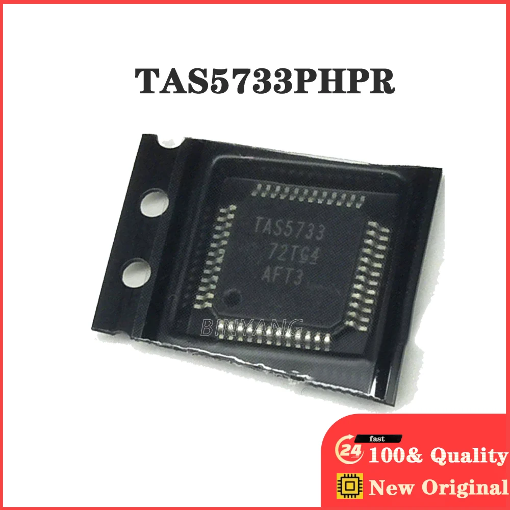 100% TAS5733PHPR TAS5733 QFP64