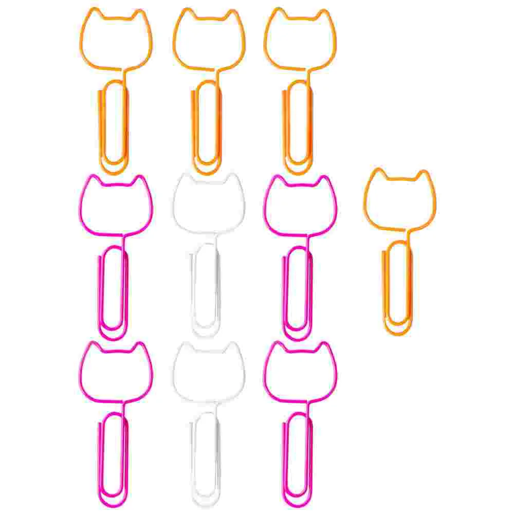 

20Pcs Animal Design Paper Clips Creative Alloy Clips (Random Color)