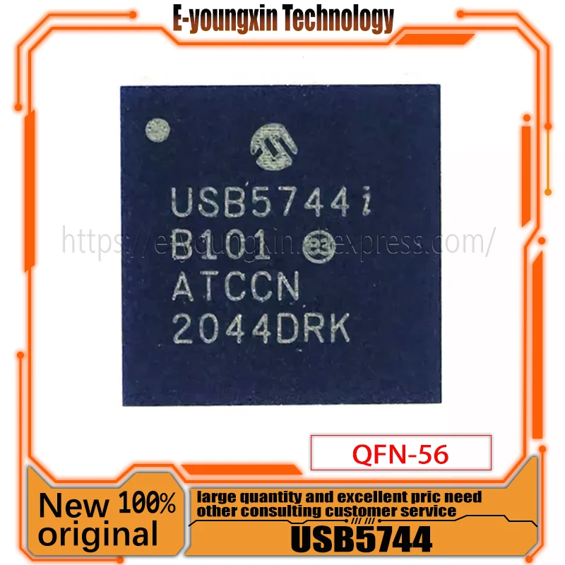 

1-10 шт./лот 100% новая Оригинальная Φ/2G USB5744 USB5744-I 2G USB5744I QFN56 USB интерфейс IC