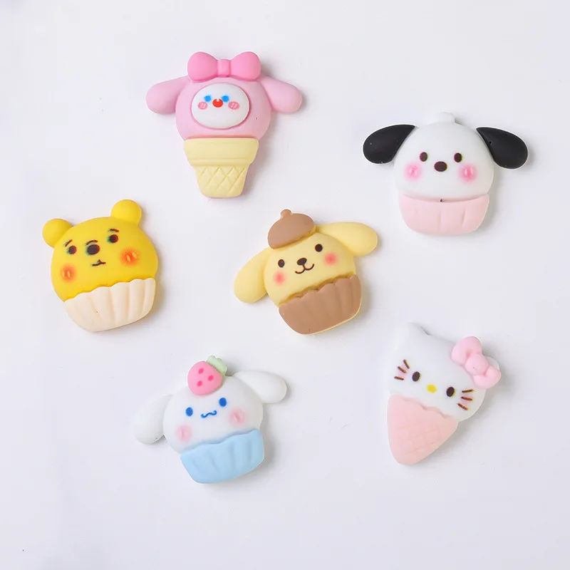 

6 шт., милые пластыри Sanrio из мультфильма «Hello Kitty»