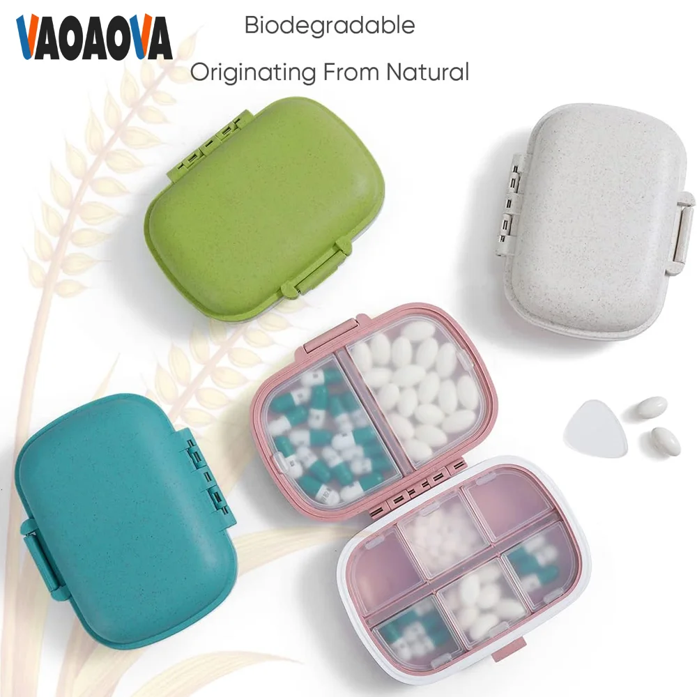 Органайзер для таблеток с 8 отделениями