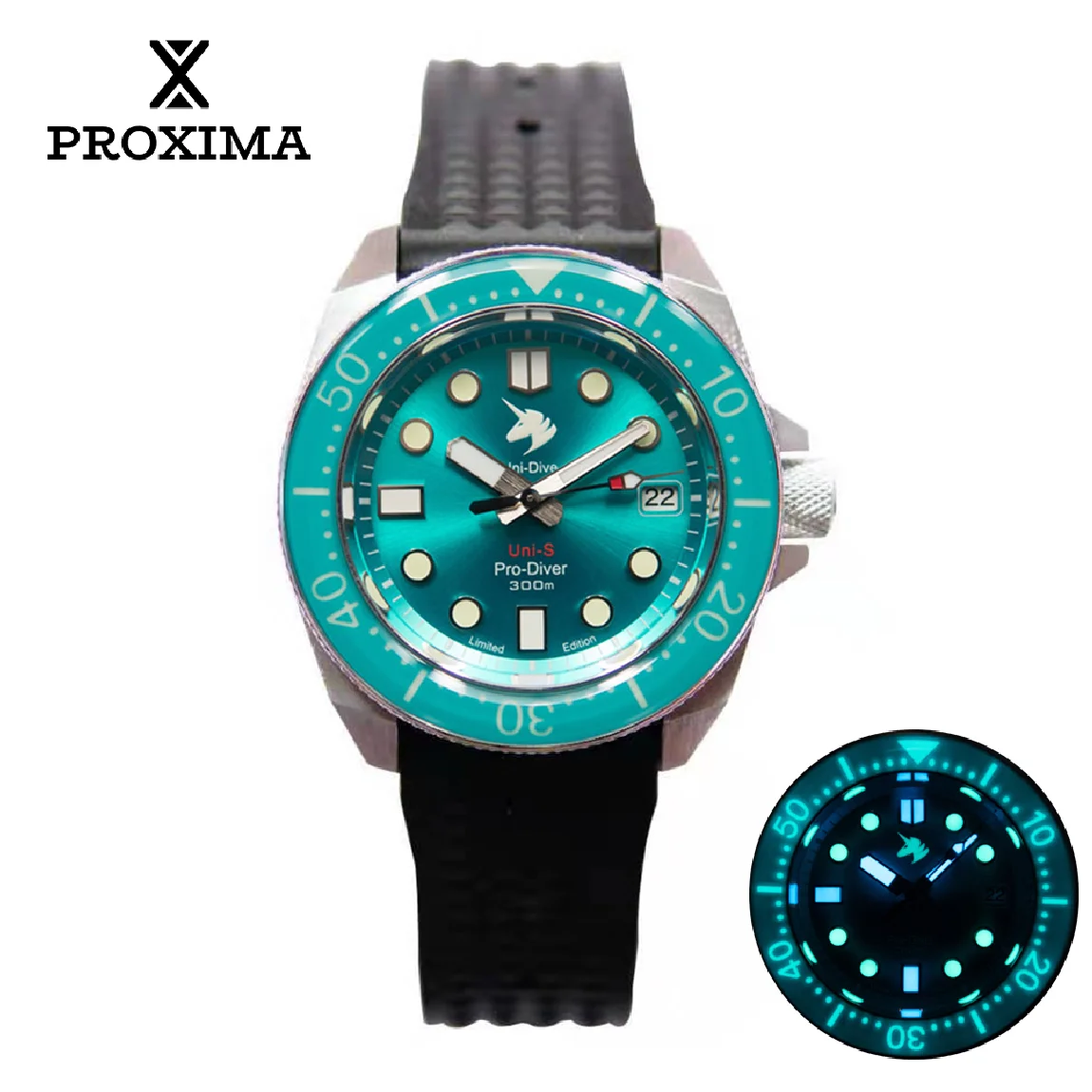 

Proxima UD1688-LMM New Sapphire Glass 42MM Men Mechanical Watches Waterproof Classic Luxury Automatic Watch Relogio Masculino