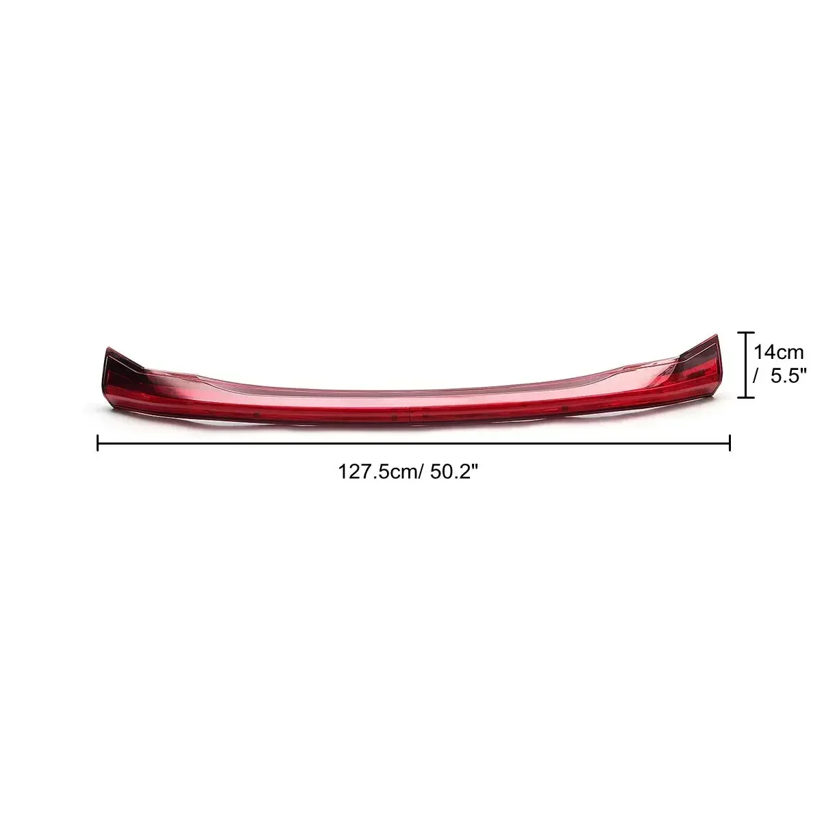 Светодиодный спойлер из АБС-пластика в стиле автомобиля с задним стоп-сигналом